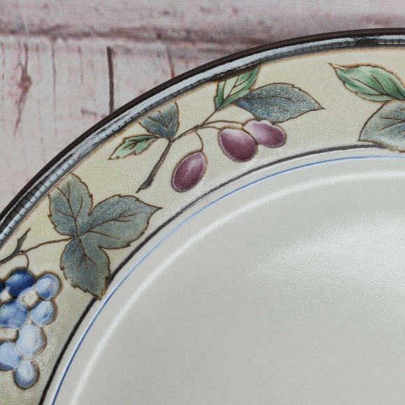 Mikasa Intaglio Garden Harvest One Dinner Plate 11"  CAC29 Mint - Picture 7 of 12